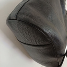 Musta bucket bag aitoa nahkaa - pikkukuva 3