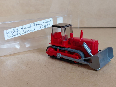 Hanomag PR610 puskutraktori 1965 punainen 1:87 Wiking.