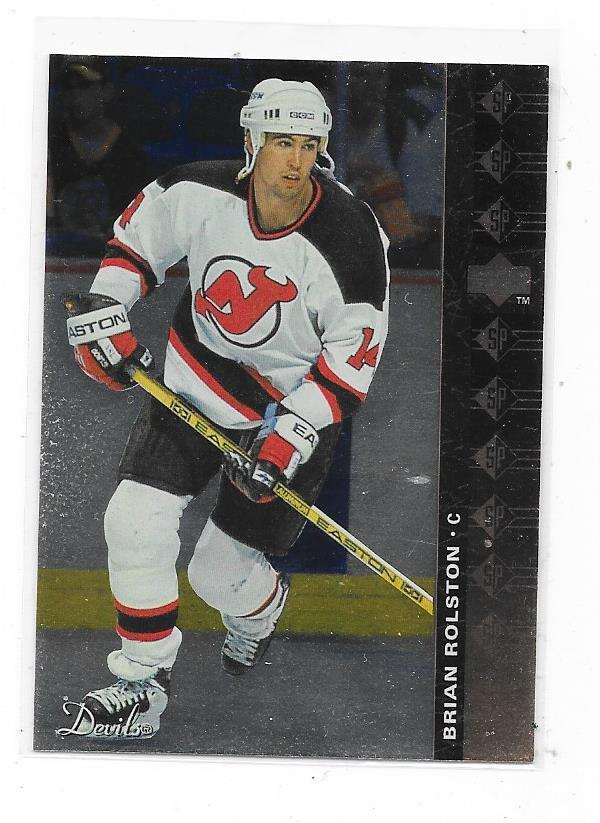 1994-95 UD SP Inserts #135 Brian Rolston , New Jersey Devils