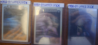 1990-91 Upper Deck -Hockey Superstars Holograms/Stickers