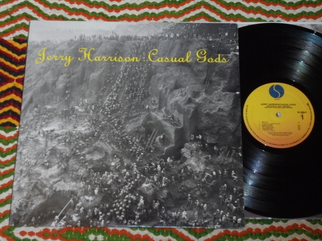 JERRY HARRISON - Casual Gods - LP 1987 pop rock EX-