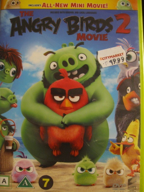 THE ANGRY BIRDS 2 MOVIE DVD