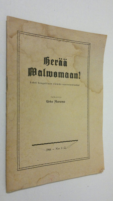 Herää valvomaan! N:o 1-2 1944