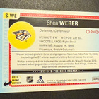 2013-14 O-Pee-Chee Stickers #SWE Shea Weber - pikkukuva 2
