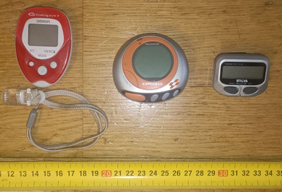 Askelmittari / Pedometer 3kpl.