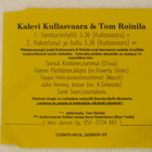 Kalevi Kullasvaara & Tom Roinila • Tamburiinityttö CD-Single - pikkukuva 1
