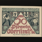 Saksa Notgeld 50 Pfennig, Oberlind 1921 - pikkukuva 1