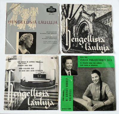 Hengellistä musiikkia, neljä singleä