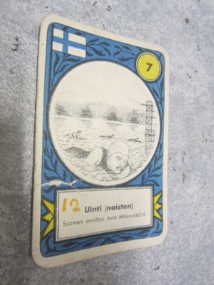 KERÄILYKORTTI BERLIININ OLYMPIALAISTA 1936