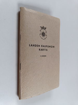 Lahden kaupungin kartta 1:10000