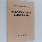 Eino Miettinen : Saksan kielen vaikeuksia - pikkukuva 1