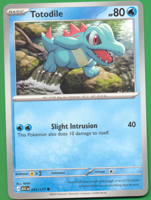Pokémon Totodile (ASC 041)