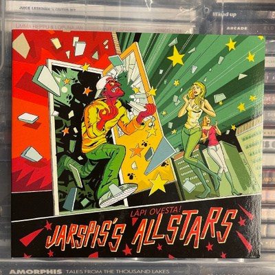 JARSPIS’S ALLSTARS - Läpi ovesta CD-EP digipak