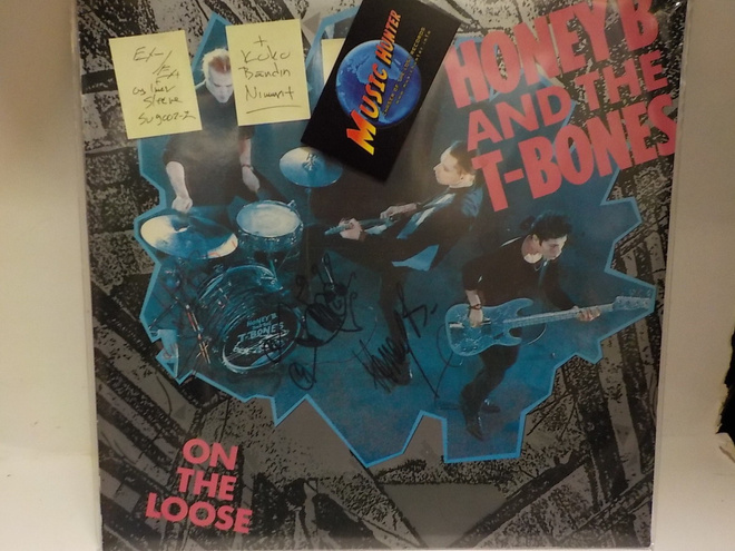 HONEY B AND THE T-BONES - ON THE LOOSE - LP + NIMMARIT