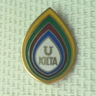 U Kilta emaloitu hopeamerkki, kullattu hopea 830, K-y - pikkukuva 1