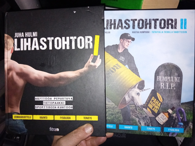 Hulmi ; Lihastohtori I - II ( SIS POSTIKULU  )