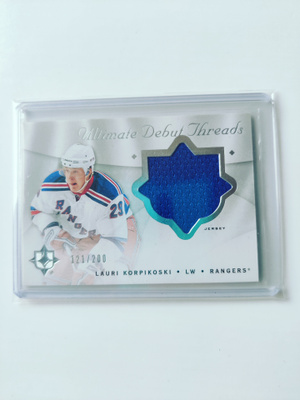 Lauri Korpikoski 08-09 Ultimate Debut Threads /200