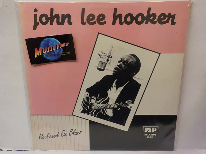 JOHN LEE HOOKER - HOOKERED ON BLUES 1983 M-/M- LP