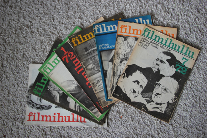 Filmihullu-lehtiä 1971-72 8 kpl