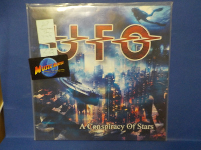 UFO - A CONSPIRACY OF STARS M-/M- EU 2015 1. PAINOS 2LP