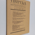 Virittäjä 3/1940 : kotikielen seuran aikakauslehti - pikkukuva 1