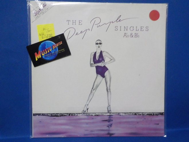 DEEP PURPLE - THE DEEP PURPLE SINGLES A'S & B'S - M-/M- LP