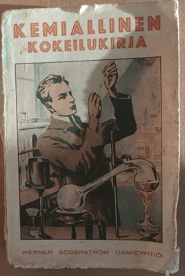 O.Nothdurft:Kemiallinen kokeilukirja, Wsoy 1925, 1.p