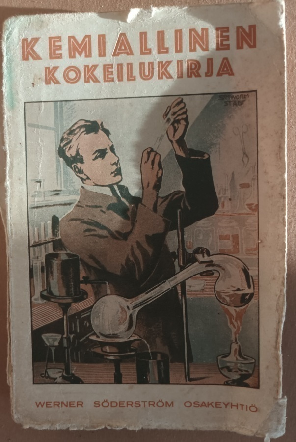 O.Nothdurft:Kemiallinen kokeilukirja, Wsoy 1925, 1.p