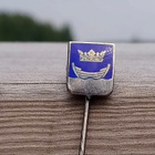 Sorsa leimalla!! Hopeinen Vaakuna merkki. Kahdella leimalla. - pikkukuva 5