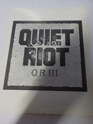 QUIET RIOT - QR III PROMO PRESSKIT