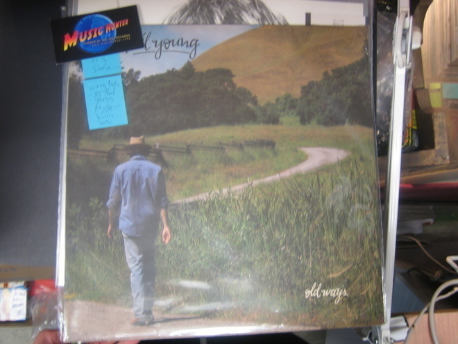 NEIL YOUNG - OLD WAYS LP ORIG 1ST 1985 HOL  PRESS M-/M-