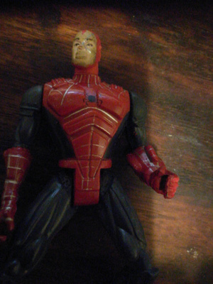 Sarjakuva hahmo Spiderman 2000-luvulta 13cm