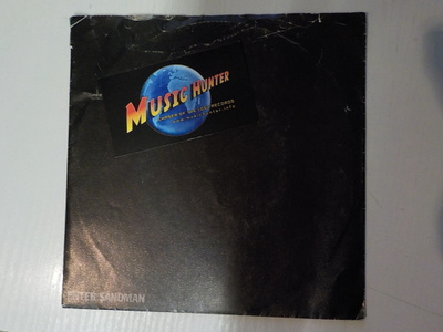 METALLICA - ENTER SANDMAN EX+/ 7"VG++