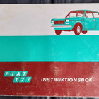 FIAT 127 instruktionsbok ruotsinkielinen auton ohjekirja - pikkukuva 1