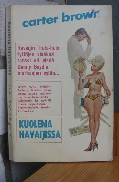Carter Brown 57: Kuolema Havaijissa, 181 s.