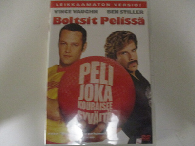 DVD BOLTSIT PELISSÄ