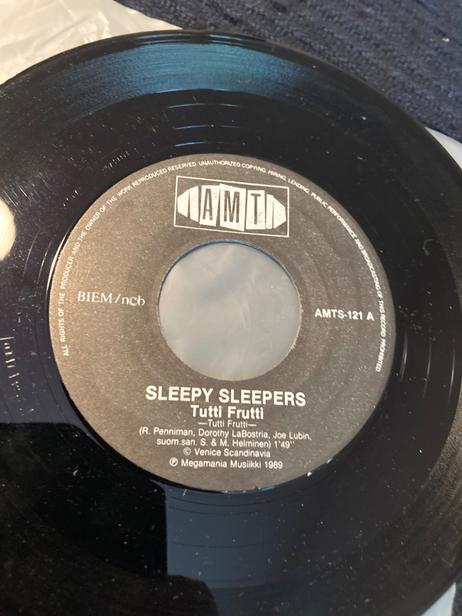 Sleepy Sleepers Tutti frutti single 1989