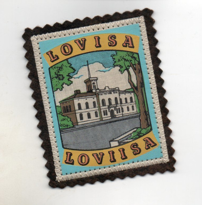 Loviisa: Matkailu /hihamerkki  (kangasta)
