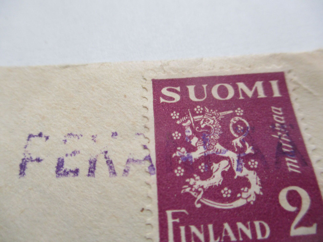 1934 PEKANPÄÄ sin + pv26 kuori Lahteen