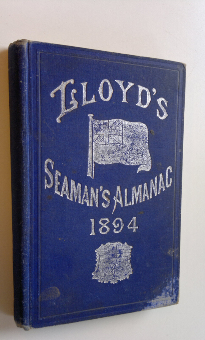 Lloyd's Seaman's Almanac 1894