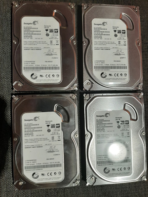 seagate barracuda kovalevyjä 4 kpl 500GB