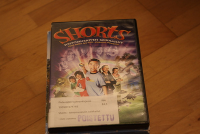 Shorts Toivomuskiven Seikkailut DVD