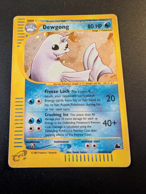 Dewgong H6 Pokemon Skyridge