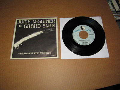 Juice Leskinen Grand Slam 7" Vaasankin Veri Vapisee,PS