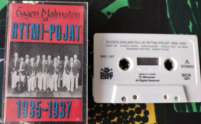 EUGEN MALMSTEN ja RYTMI-POJAT-Kasetti, MIC-197,SOUNDCAT
