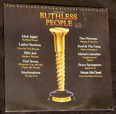 Ruthless people soundtrack LP