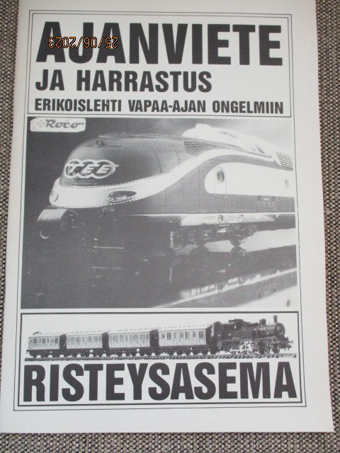 RISTEYSASEMA - AJANVIETE JA HARRASTUS