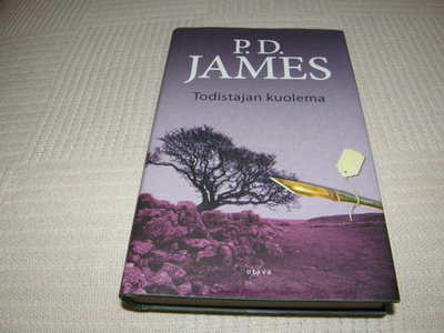 P. D. James Todistajan kuolema -sid
