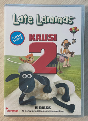 Nick Park: LATE LAMMAS: Kausi 2 (2009-2010) animaatio (5DVD)