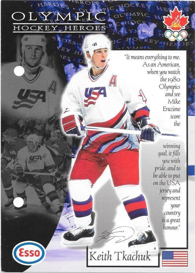 1998 Esso Olympic #23 Keith Tkachuk USA